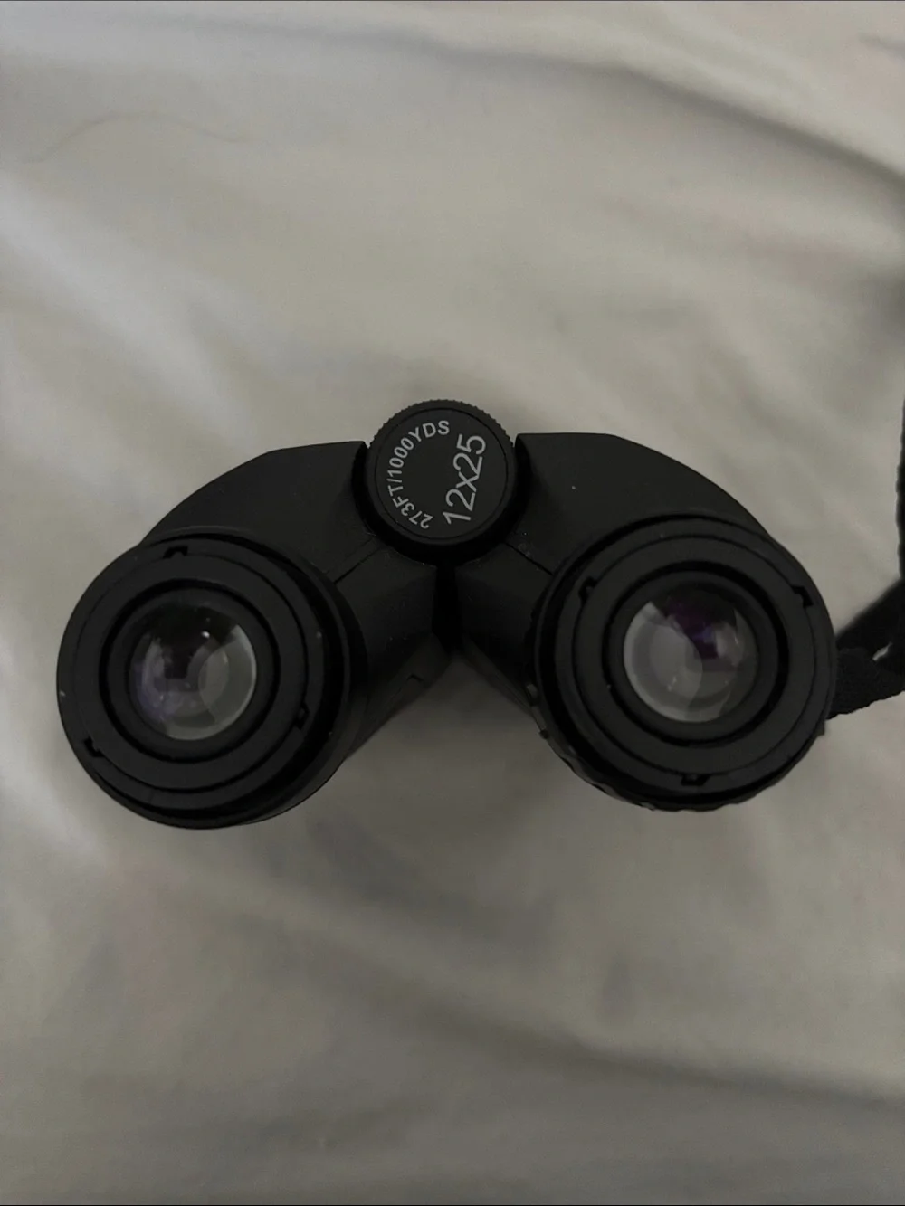Occer 12x25 Black Binoculars Compact Travel Monocular
